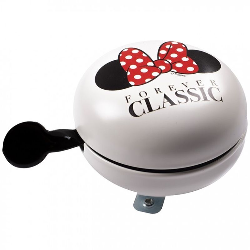 Kovový retro zvonek na kolo Minnie classic